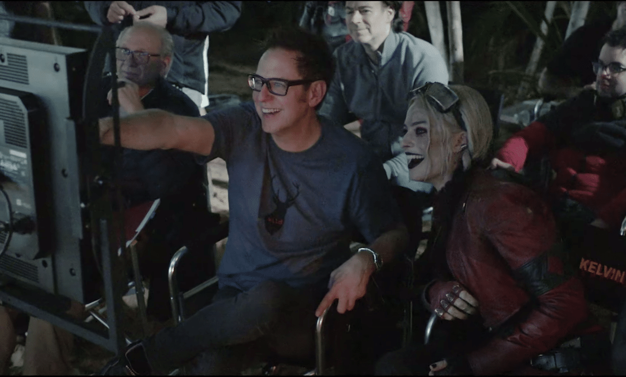 James Gunn nos bastidores do filme da DC O Esquadrão Suicida