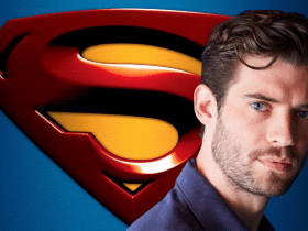 David corenswet e o símbolo do superman
