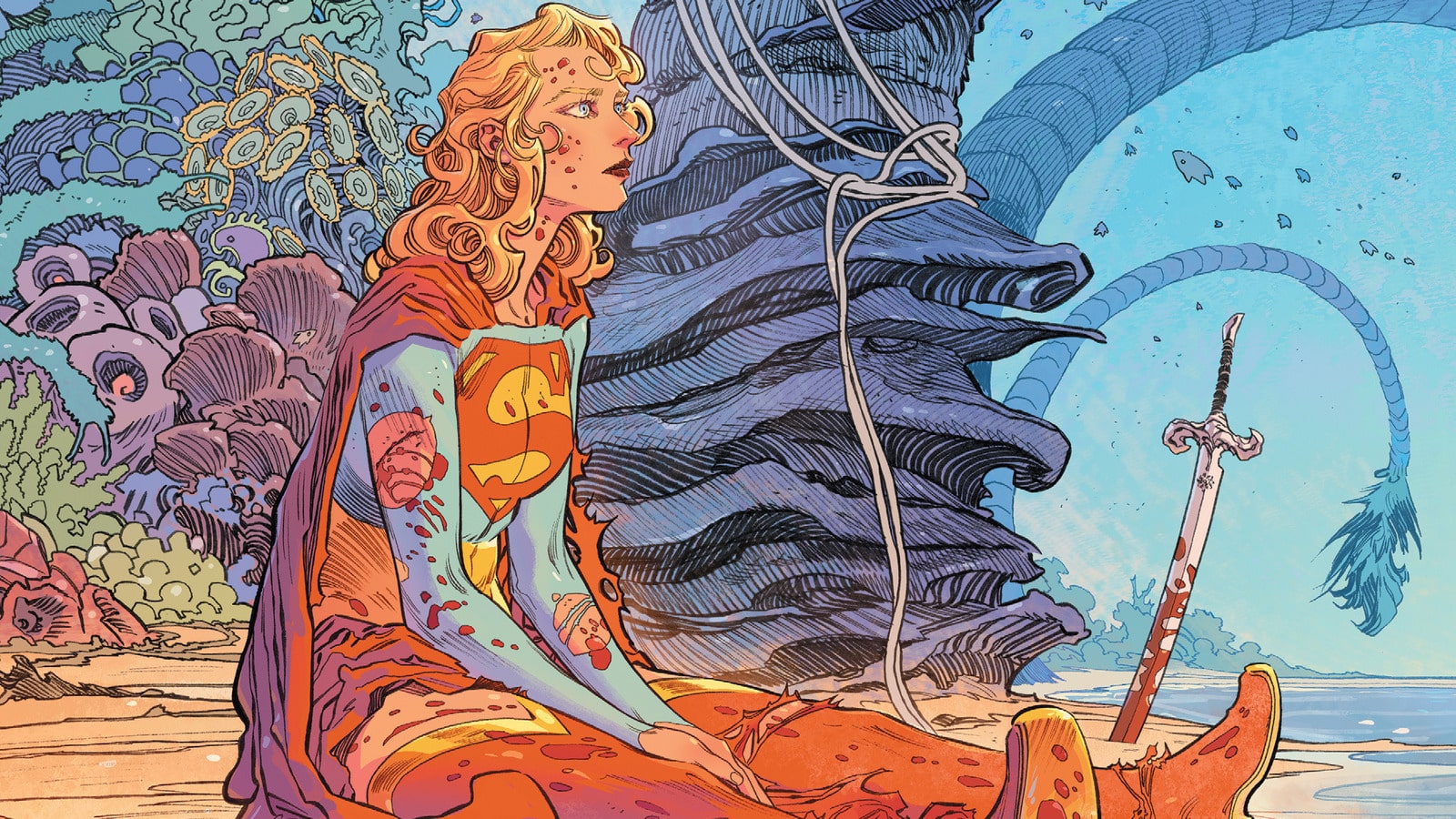 Supergirl - Woman of Tomorrow imagem dos quadrinhos