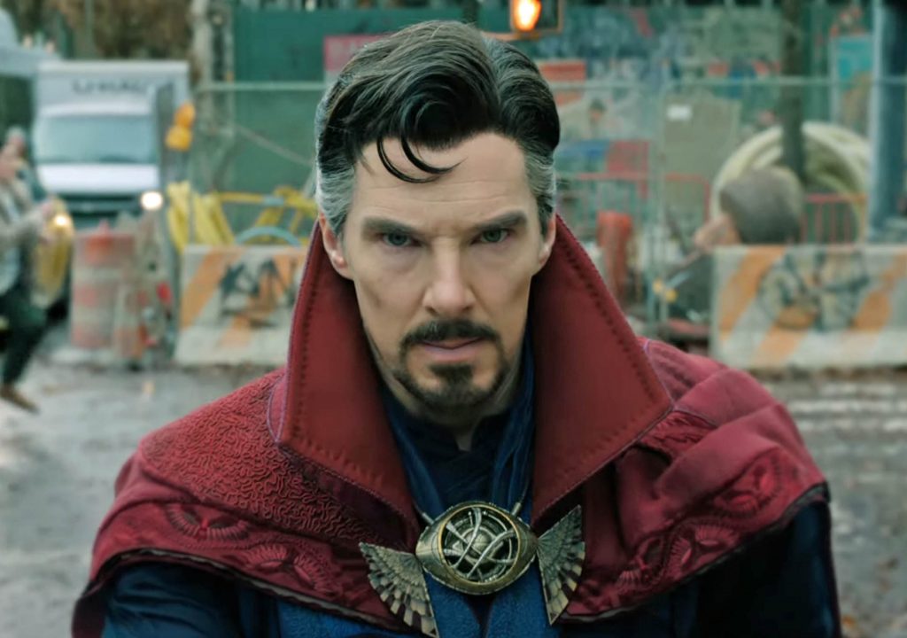 Doctor Strange in the Multiverse of Madness Sam Raimi Wanda Maximoff Elizabeth Olsen trailer spider man 1024x720 1