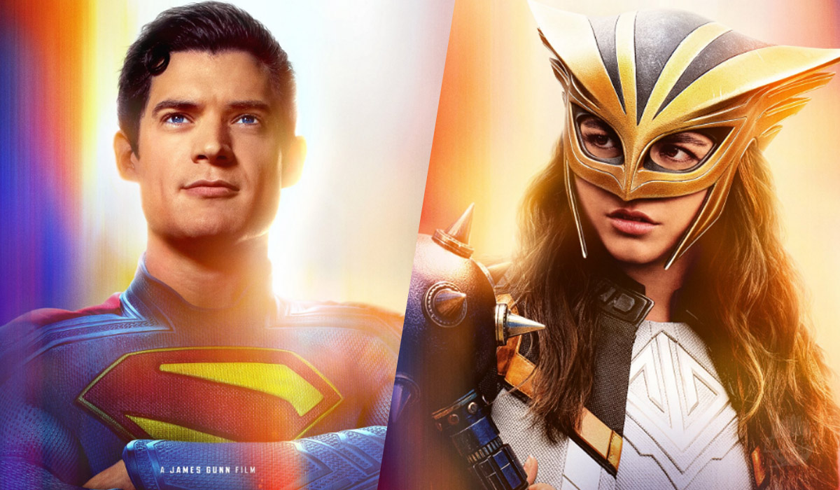 Novos pôsteres de Superman são divulgados com foco nos heróis