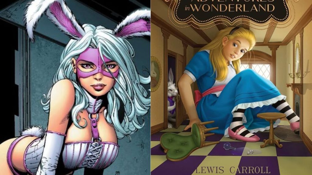 Vilã coelha branca foi inspirada em Alice no País das Maravilhas