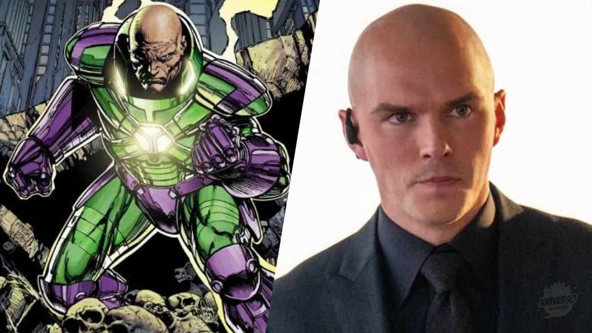 Homem do Amanhã ganha imagem de Lex Luthor com traje de combate