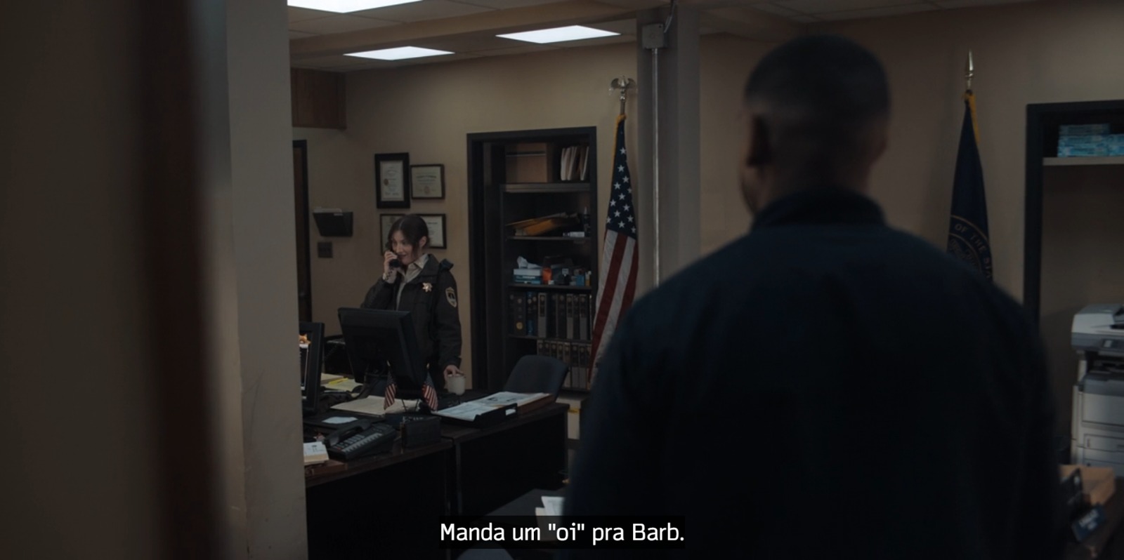 Manda um Oi para Barb em Lanternas